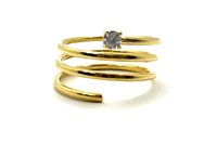 Anello Domar Donna Anello oro 9k in Oro Zircone ANOR-210-280